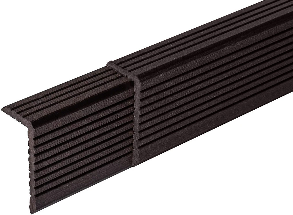 Уголок ДПК для доски Darvolex, Ecodeck, Deckron Венге