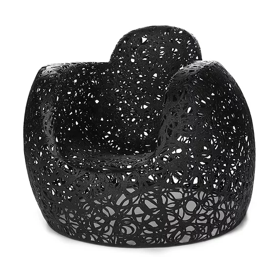 Дизайнерское уличное садовое кресло из базальта Basalt Studio STELLAR