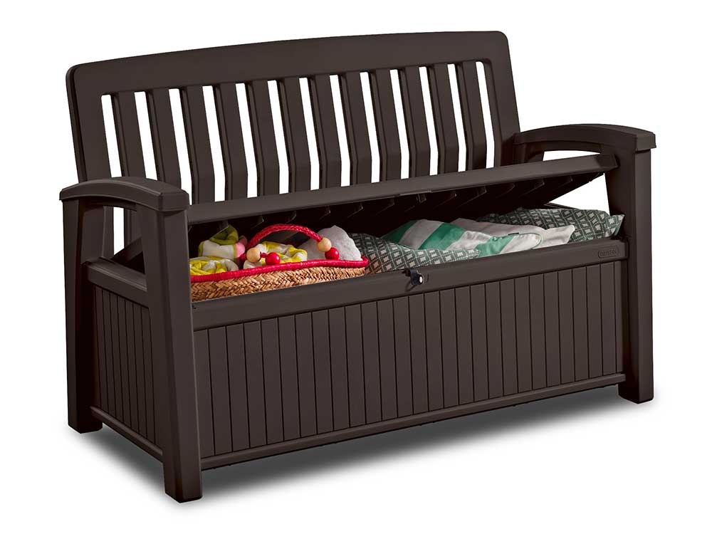 Садовая лавка для хранения вещей Keter PATIO BENCH