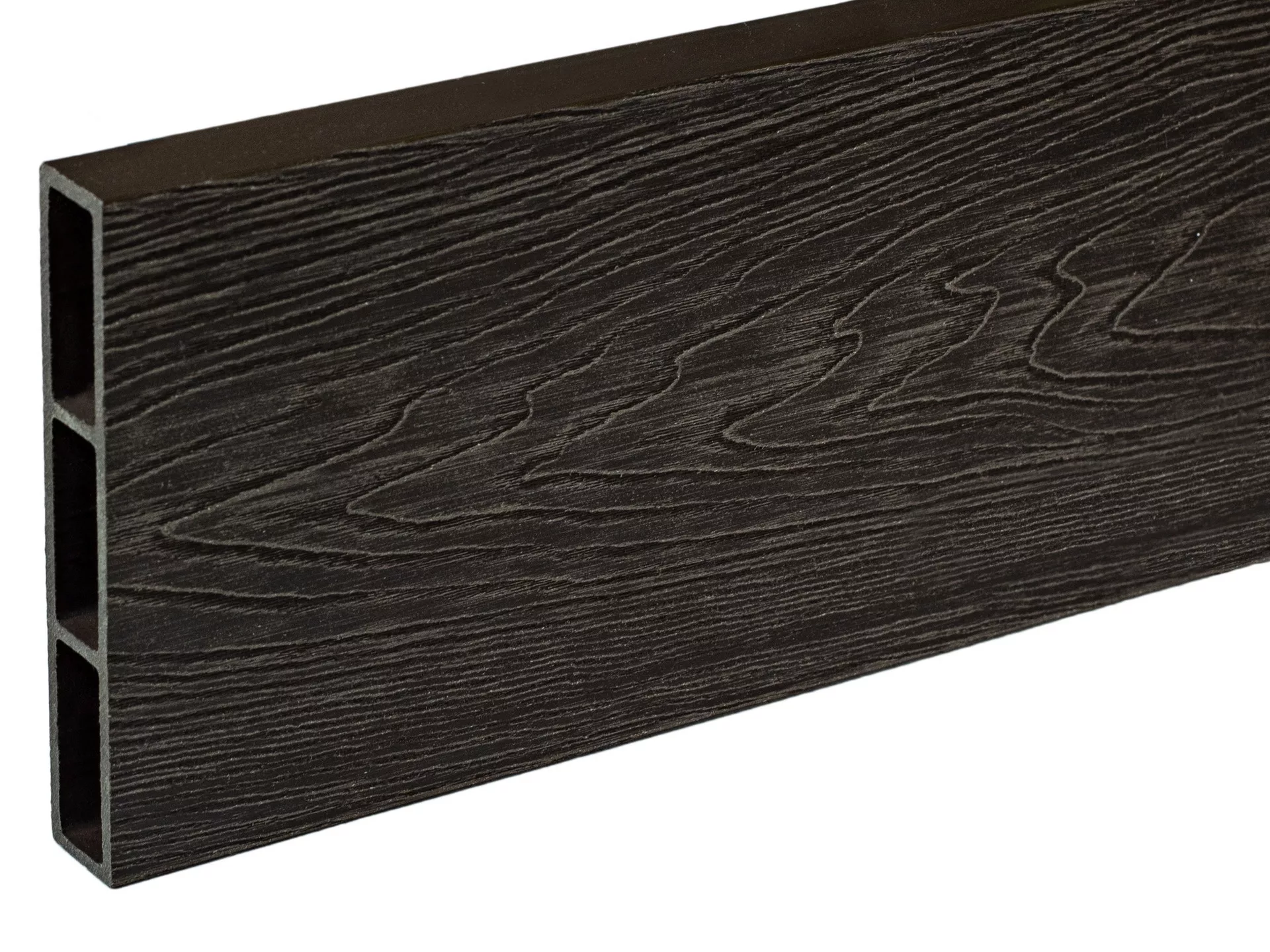 Доска для грядки из ДПК (узкая) NauticPrime, коричневая 150x25x2950 mm