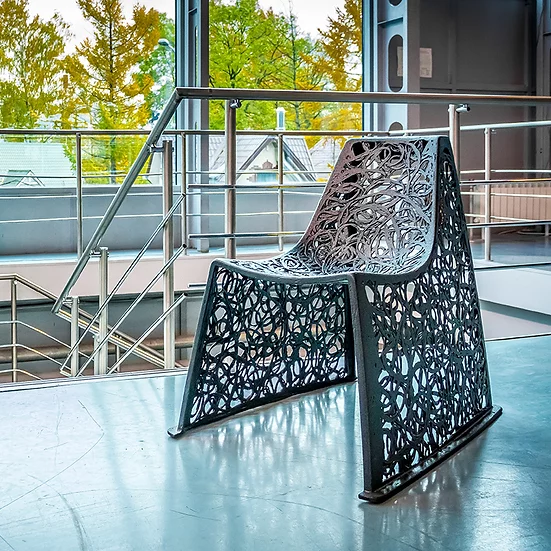 Дизайнерское уличное садовое кресло из базальта Basalt Studio CORE для ресторана и кафе бара