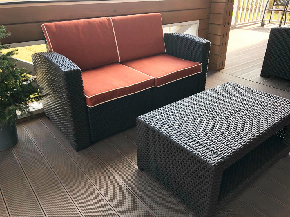 Rattan Premium на подмосковном загородном доме!